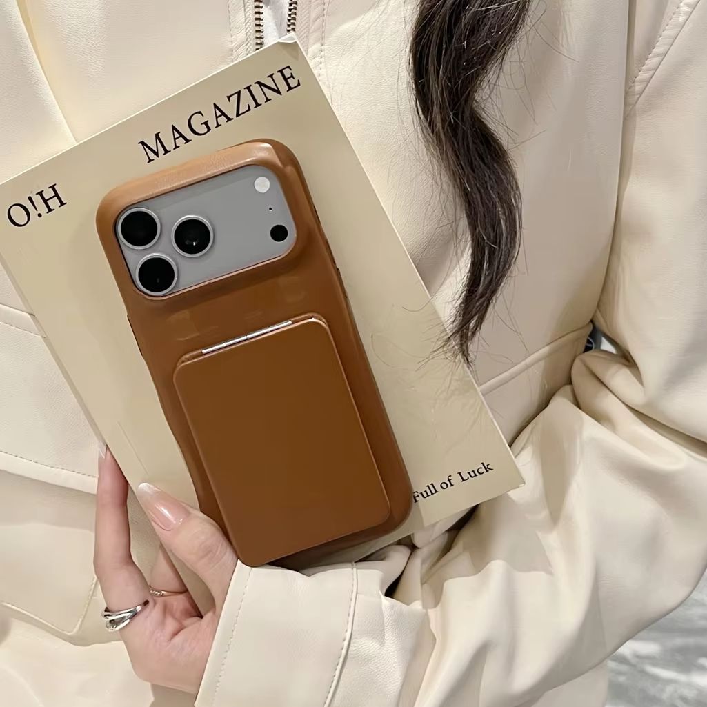 Fashion Retro Maillard Dark Co - Flip Leather Case review and price