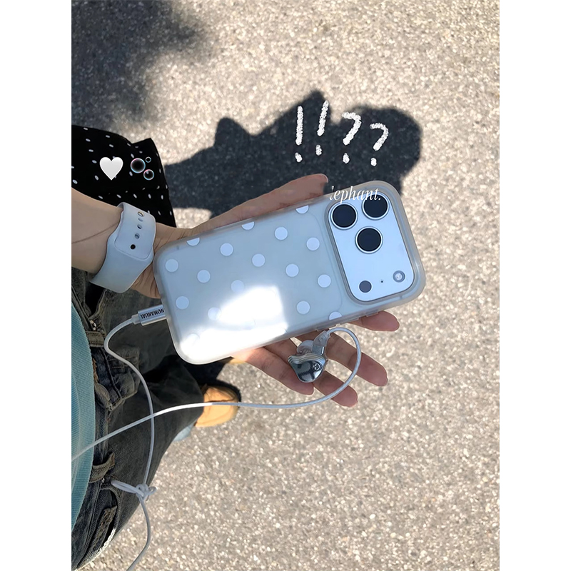 Simple Angel White Polka Dot C - Phone Cases Polka Dot review and price