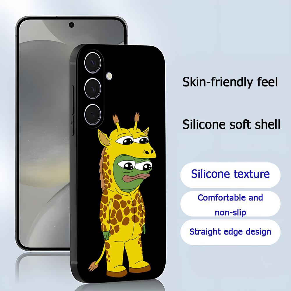 Sad Pepe the frog Draw Cool Ph - Phone Cases Black review and price