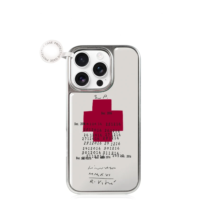 Ins Retro Red Cross Phone Case - Phone Cases That Charge Your Phone review and price