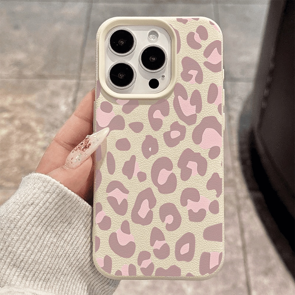 Pale Purple Leopard Print Phon - Apple Iphone 15 Pro Max review and price