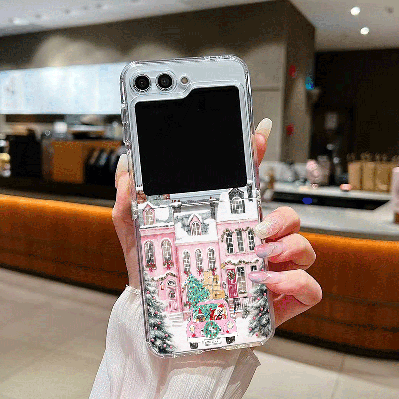 Rural Building Snow Scenery Ch - Phone Cases Z Fold 6 review and price