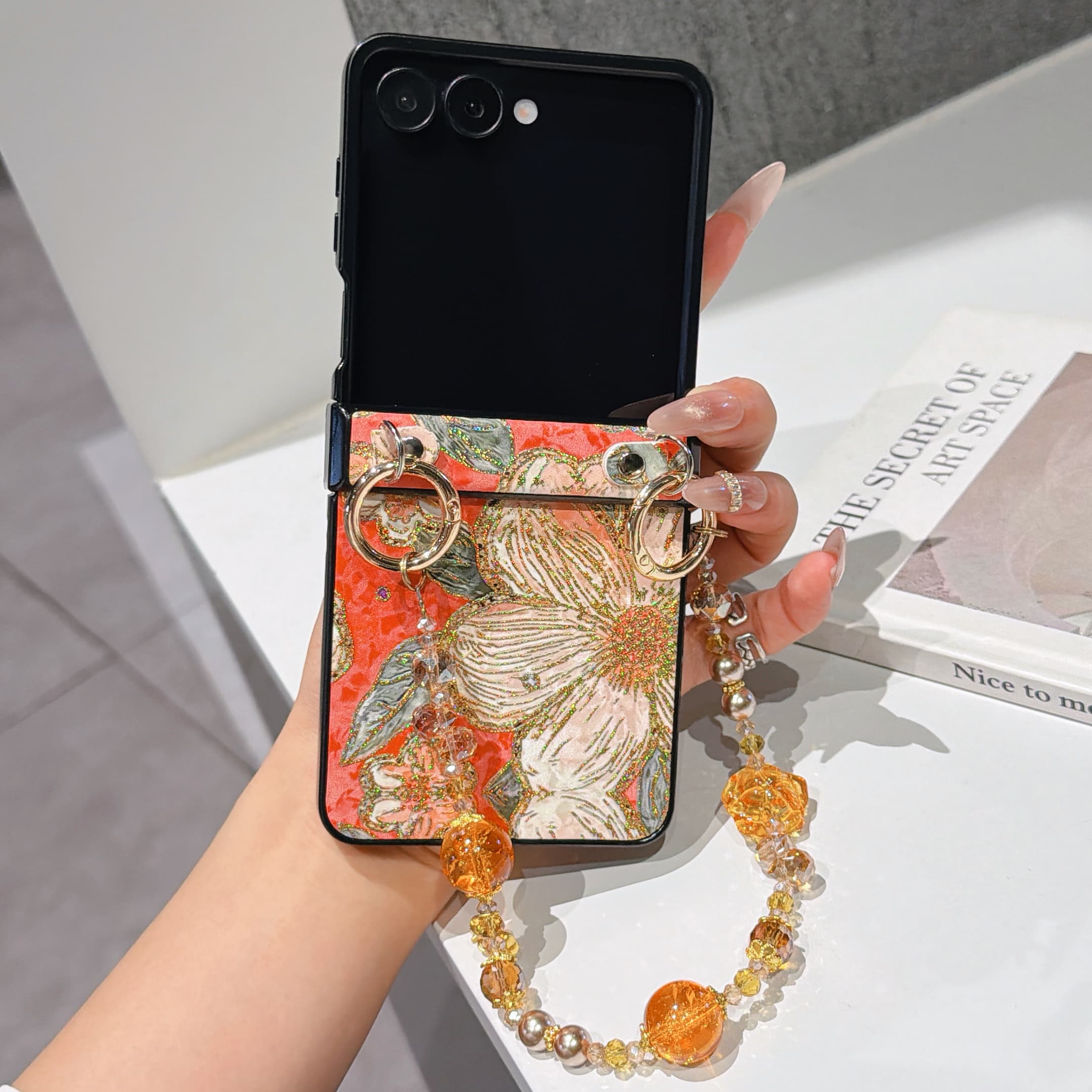 Hinge Protection PU Leather Co - Flip Leather Case review and price