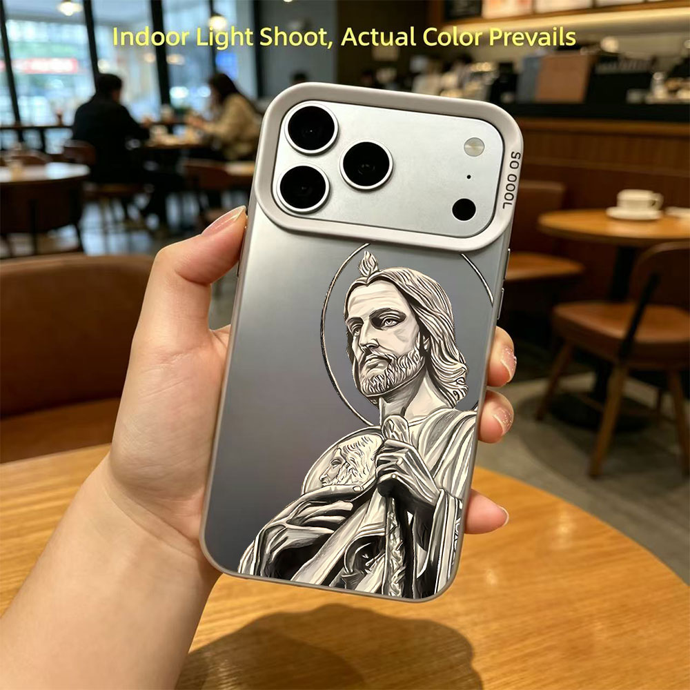 San Judas Tadeo Pattern Design - Apple Iphone 15 Pro Max review and price