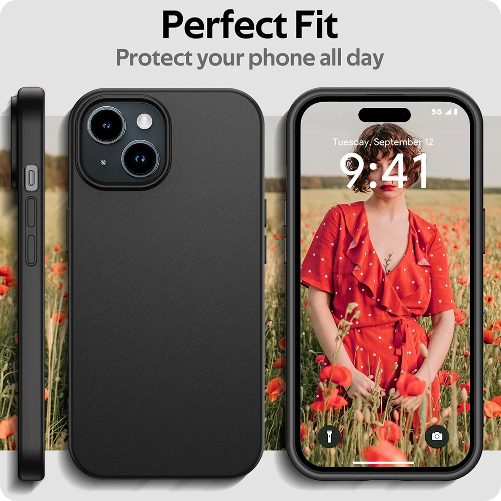 Luxury Matte Silicone Soft Cas - Phone Cases Classy review and price