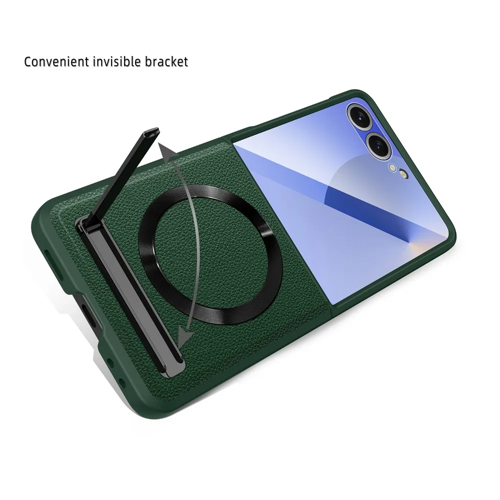 Magnetic Wireless Charging Sta - Flip Leather Case review and price